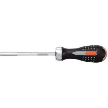 Bahco Ratelschroevendraaier 1/4'' - Met magnetische bithouder