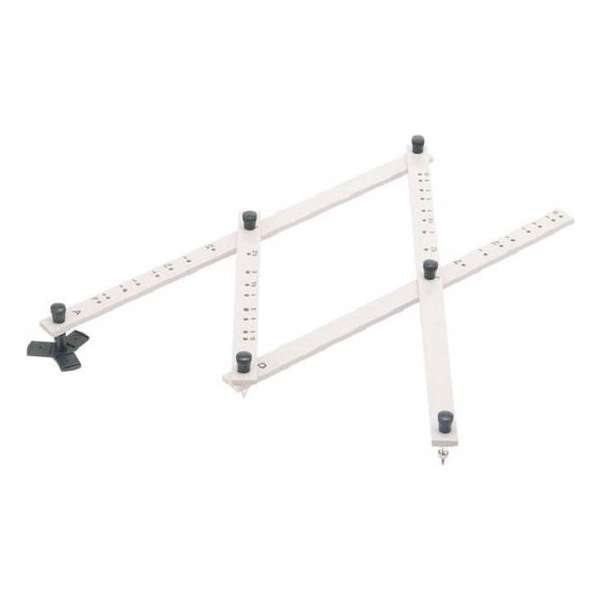 Rumold Hardhouten pantograaf 34 cm. Rumold Hardhouten pantograaf 34 cm.