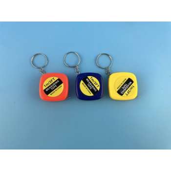 Rolmaat - Meetlint - Sleutelhanger - 1 meter - Assorti
