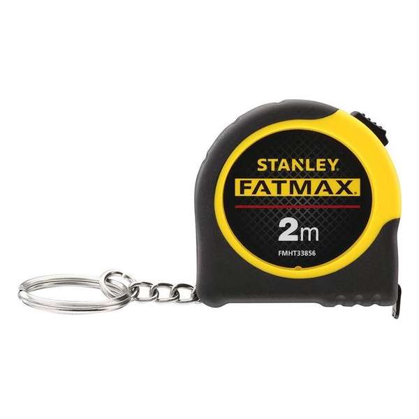 Stanley FatMax Rolbandmaat 2m Sleutelhanger Stanley FatMax Rolbandmaat 2m Sleutelhanger