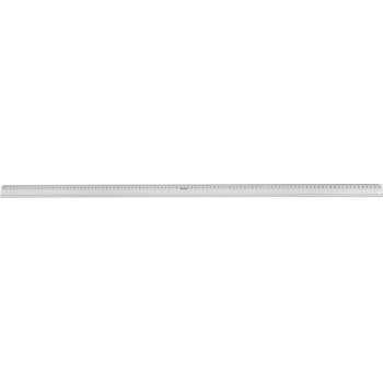 Liniaal Westcott aluminium - 100cm met anti slip