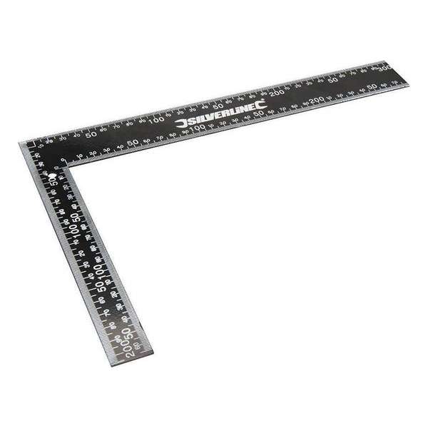 HBM - Silverline Stalen winkelhaak - 300 x 200 mm HBM - Silverline Stalen winkelhaak - 300 x 200 mm