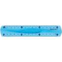 Liniaal Westcott 15cm flex - transparant assorti kleuren: