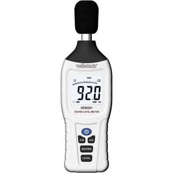 Velleman geluidsniveaumeter dB meter - 30 130 dB Velleman geluidsniveaumeter dB meter - 30 130 dB