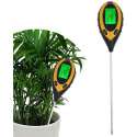 Plant Vochtmeter 4 in 1 - PH Meter Grond - Zuurtegraad Meter - PH Tester Planten Bodemtester - Grondmeter - Gazon Bodemmeter