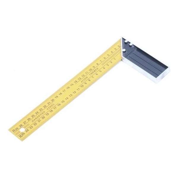 Topgear Winkelhaak Geel - 30 cm. Topgear Winkelhaak Geel - 30 cm.