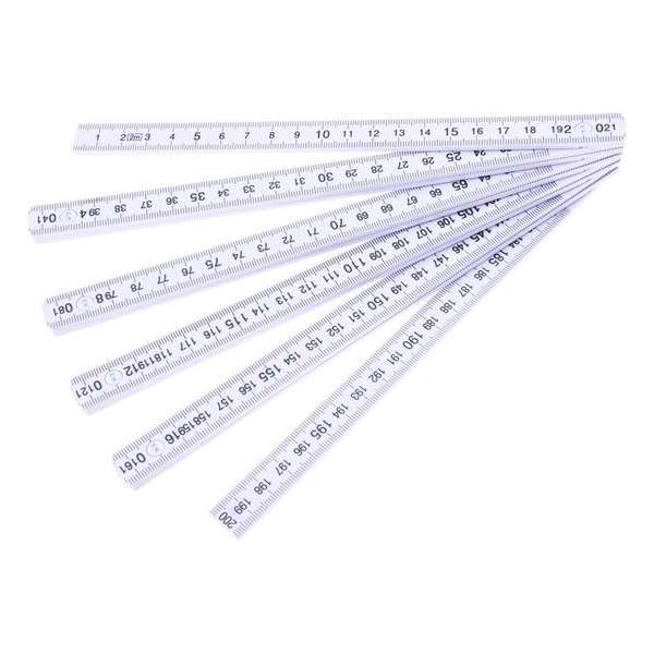 Witte duimstok 2 meter - Duimstokken - Gereedschap - Klussen Witte duimstok 2 meter - Duimstokken - Gereedschap - Klussen