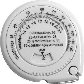 BMI Meter – Meetlint lichaam – Omvangsmeetlint - Body Mass Tape – BMI Berekenen