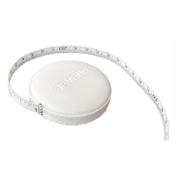 Meetlint Lichaam - Meetband - Rolmaat - 150 cm - 60 inch - wit - SEVEND® Meetlint Lichaam - Meetband - Rolmaat - 150 cm - 60 inch - wit - SEVEND®