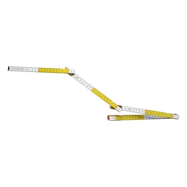 STANLEY Duimstok 2m - 15mm Geel/Wit STANLEY Duimstok 2m - 15mm Geel/Wit