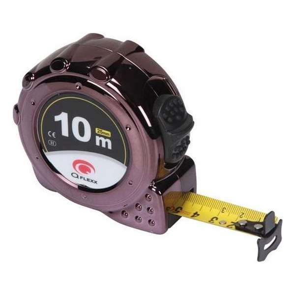 Toolland Rolmaat 10 Meter Abs Donkerpaars Toolland Rolmaat 10 Meter Abs Donkerpaars