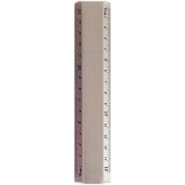 Soho Liniaal 15 Cm Aluminium Zilver Soho Liniaal 15 Cm Aluminium Zilver
