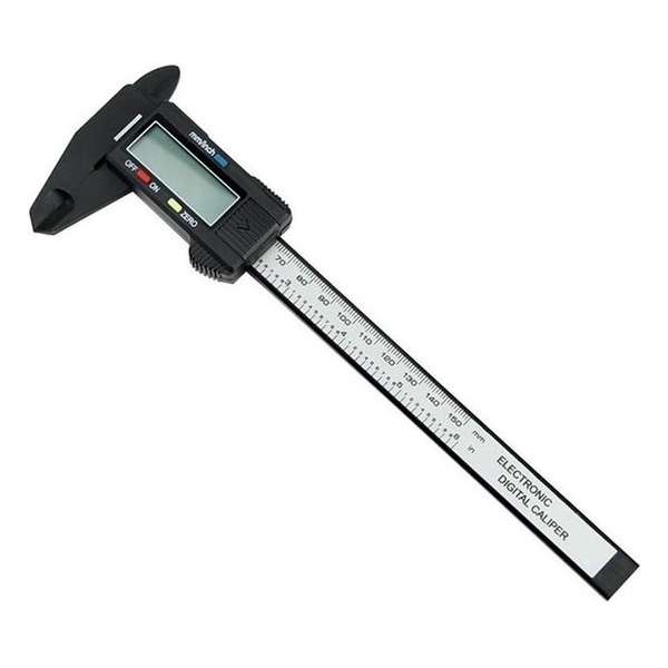 Digitale Schuifmaat Carbonfiber - 150 mm - Schuifpasser Digitale Schuifmaat Carbonfiber - 150 mm - Schuifpasser