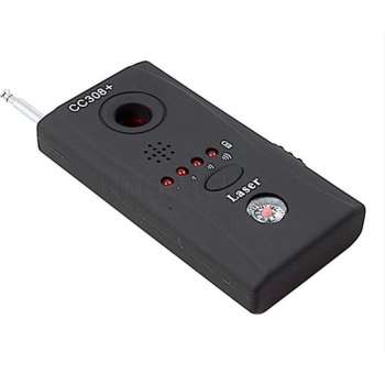 FEDEC Multiunctionele Cameralens signaal detector - Altijd veilig thuis - Zwart
