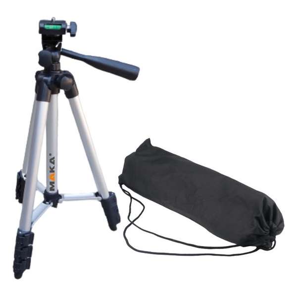 MAKA Tripod - 36,5 tot 106 cm - Voor Camera en Laser - Statief MAKA Tripod - 36,5 tot 106 cm - Voor Camera en Laser - Statief