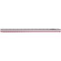 Schaalstok M+R 30cm wit/gekl. - 1:100-200-250-300-400-500