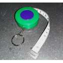 rolmaat - naaien - 150 cm - beide zijden centimeter aanduiding - rolmaatje - terugrolsysteem - sleutelhanger meetlint