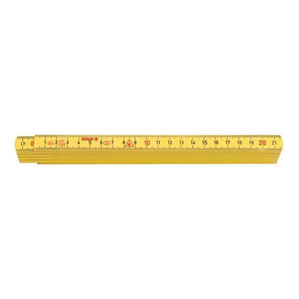 Sola HK 2/10G Duimstok - kunststof - geel - 2m Sola HK 2/10G Duimstok - kunststof - geel - 2m