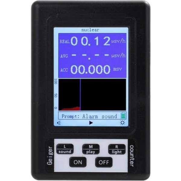Dexters® Geigerteller | Straling Detector | Dosimeter | Tester | Metaaldetector Dexters® Geigerteller | Straling Detector | Dosimeter | Tester | Metaaldetector