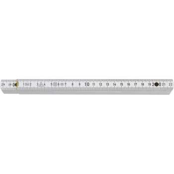 Duimstok 3500, Hout, Wit, 2 meter, B3507W DU