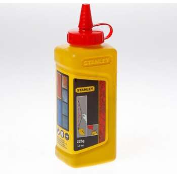 STANLEY Slaglijnpoeder - Rood - 225 gr
