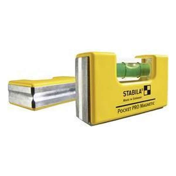 Stabila Magnetische waterpas Pocket PRO 7x2x4cm 17768 Stabila Magnetische waterpas Pocket PRO 7x2x4cm 17768