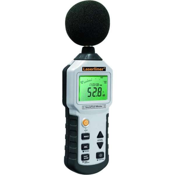 Laserliner SoundTest-Master Decibelmeter in koffer - 30-130dB Laserliner SoundTest-Master Decibelmeter in koffer - 30-130dB