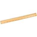 Liniaal hout 30 cm