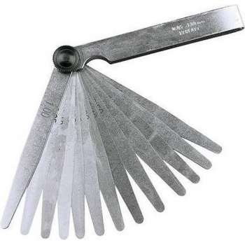 Silverline Voelermaat met 13 Bladen - 0,05 t/m 1,0 mm.