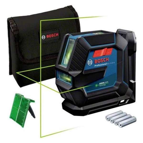 Bosch GLL 2-15 G Professional - Lijnlaser Bosch GLL 2-15 G Professional - Lijnlaser