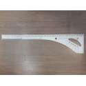 Patroontekenliniaal 60cm
