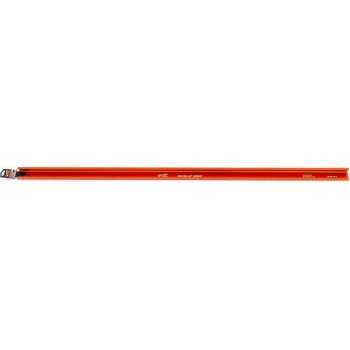 Aluminium meetal met golvend handvat 122cm