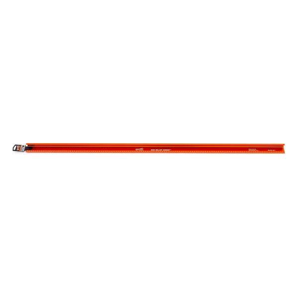 Aluminium meetal met golvend handvat 122cm Aluminium meetal met golvend handvat 122cm