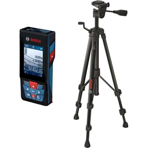 Bosch GLM 120 C Afstandsmeter in tas incl. BT150 statief - USB/Bluetooth - 120m Bosch GLM 120 C Afstandsmeter in tas incl. BT150 statief - USB/Bluetooth - 120m