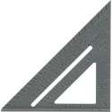 Silverline Dakbedekkers Meetdriehoek - 7 Inch