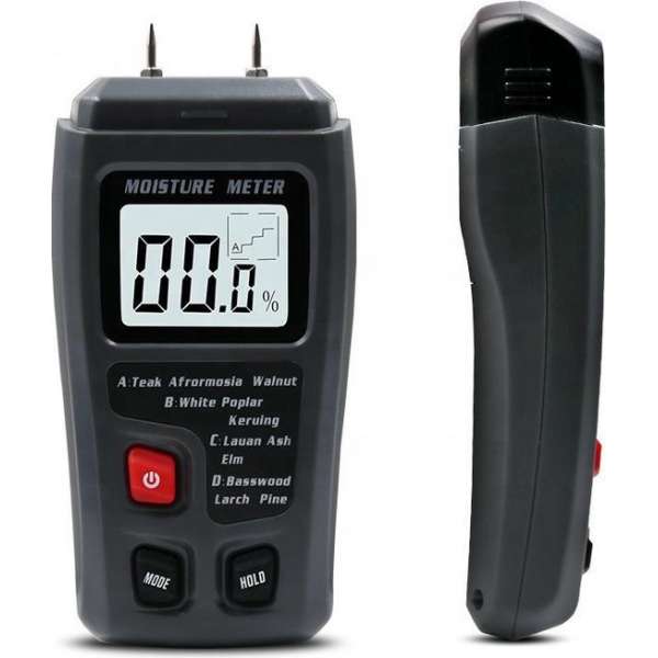 Digitale Vochtmeter muur - houtvochtmeter Digitale Vochtmeter muur - houtvochtmeter