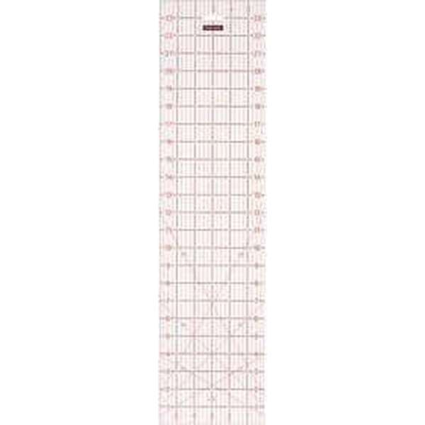 Liniaal, afm 16x62 cm, afm 6x24 " , , 1stuk Liniaal, afm 16x62 cm, afm 6x24 " , , 1stuk