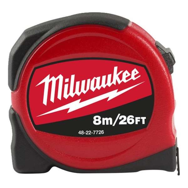 Milwaukee 48227726 Rolmaat - 8m Milwaukee 48227726 Rolmaat - 8m