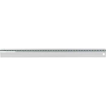 Metalen snijliniaal, l: 40 cm, 1 stuk