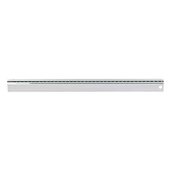 Metalen snijliniaal, l: 40 cm, 1 stuk Metalen snijliniaal, l: 40 cm, 1 stuk