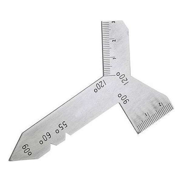 Silverline Universele Slijpmeter - 55 Graden, 60 Graden, 90 Graden en 120 Graden Silverline Universele Slijpmeter - 55 Graden, 60 Graden, 90 Graden en 120 Graden