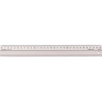 Vaessen Creative Liniaal - Aluminium - 30 cm