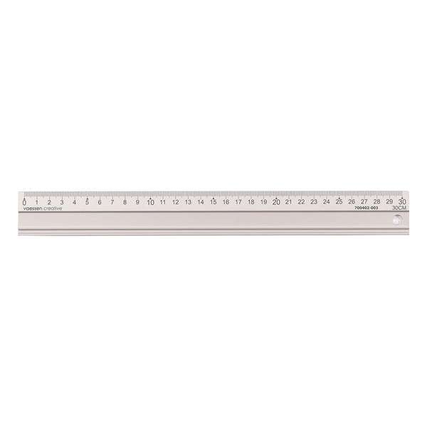 Vaessen Creative Liniaal - Aluminium - 30 cm Vaessen Creative Liniaal - Aluminium - 30 cm