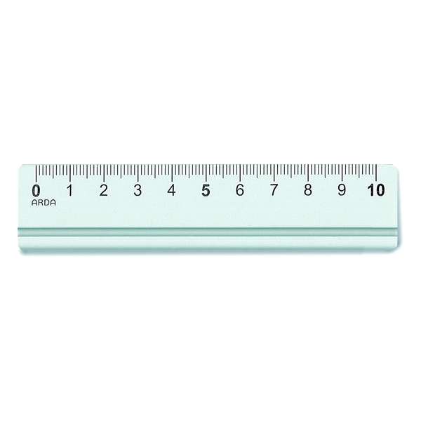 Aluminium Liniaal 10cm voor o.a. Bullet Journaling verpakt in een Zipperbag Aluminium Liniaal 10cm voor o.a. Bullet Journaling verpakt in een Zipperbag