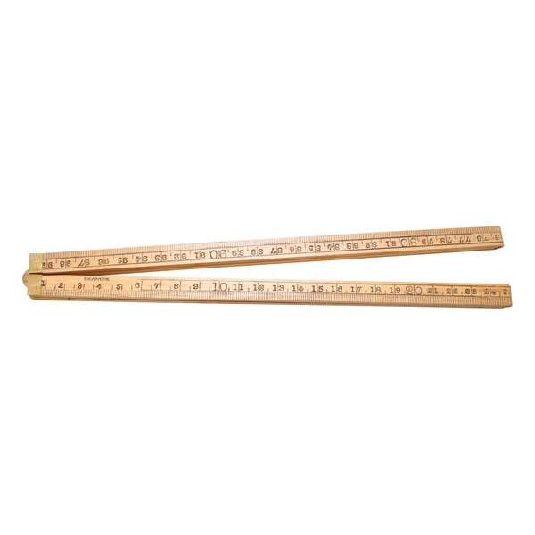 Skandia Duimstok - 1m 4-delig Hout Skandia Duimstok - 1m 4-delig Hout