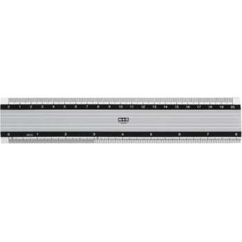 Liniaal 20cm M&R Aluminium Antislip