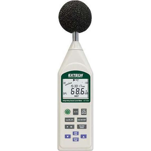 EXTECH 407780A: Integratie van geluidsmeter met USB EXTECH 407780A: Integratie van geluidsmeter met USB