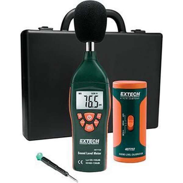 EXTECH 407732-KIT: Type 2 Geluidsmeter Kit EXTECH 407732-KIT: Type 2 Geluidsmeter Kit