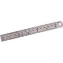 Silverline MT65 Liniaal - Staal - 150mm