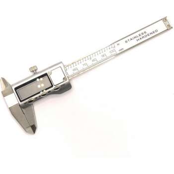 Schuifmaat Digitaal – Caliper metaal 100mm – Digital Caliper RVS met LCD Display